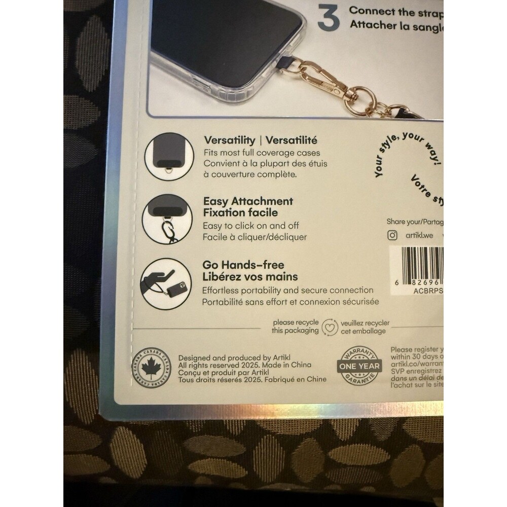 New Universal Crossbody Phone Strap by Artikl New/Sealed - Picture 6 of 6